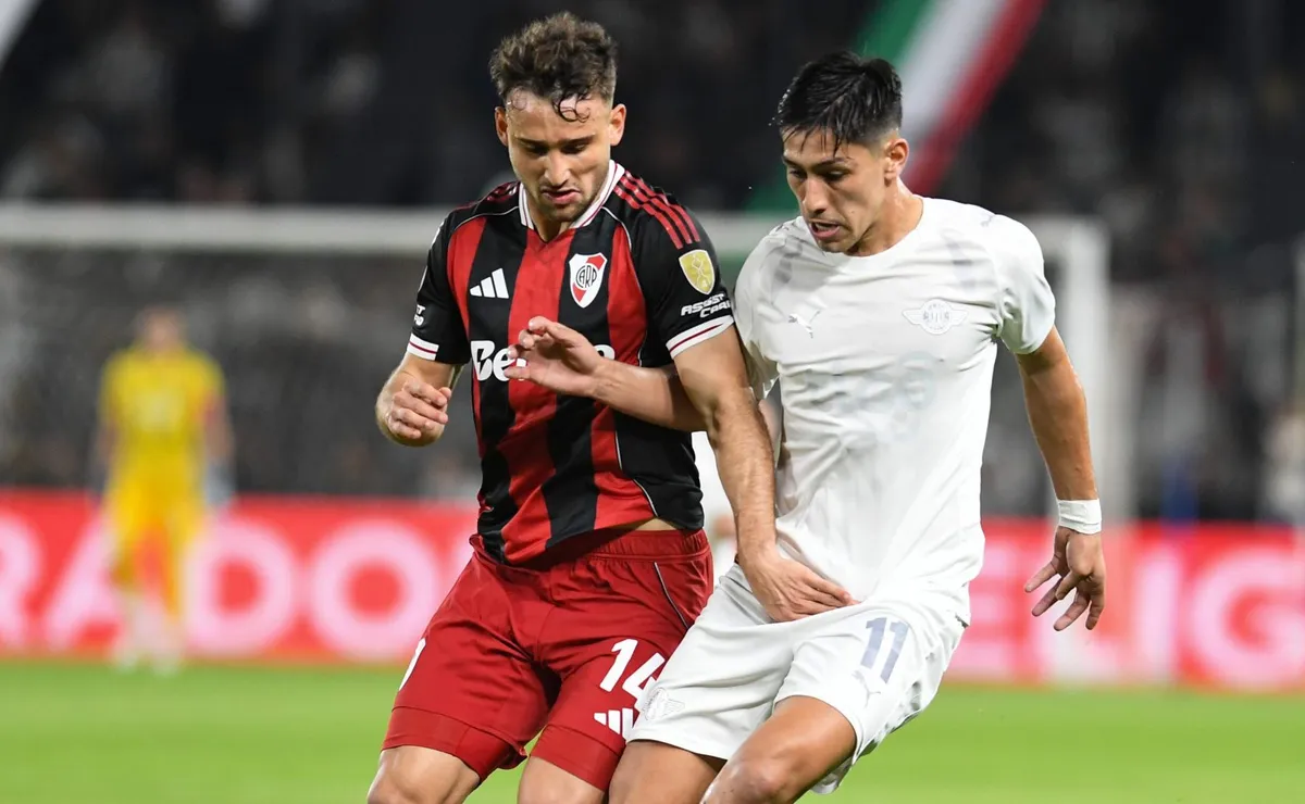 Llegó a River en el invierno del 2023 a cambio de 4,4 millones de dólares a pagar en cuotas.
