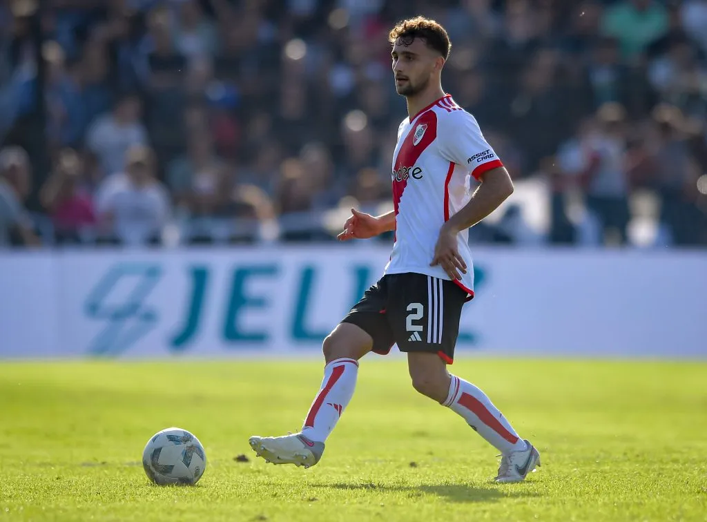 Sebastián Boselli durante su primera etapa con River (2023-2024). (Getty Images)
