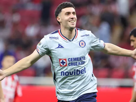 Se fue de River y es figura: así le está yendo a Paradela en Cruz Azul