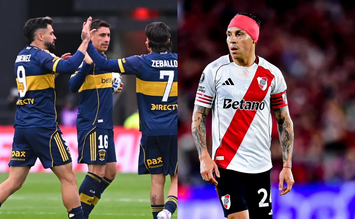 River visitará a Boca el próximo domingo.