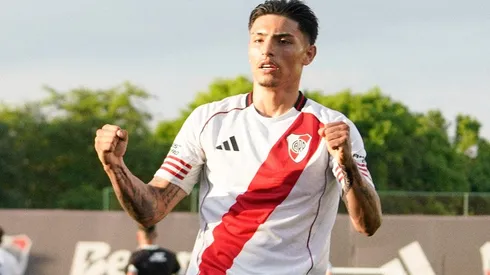 Ruberto anotó el único gol en la reciente victoria ante Ferro.