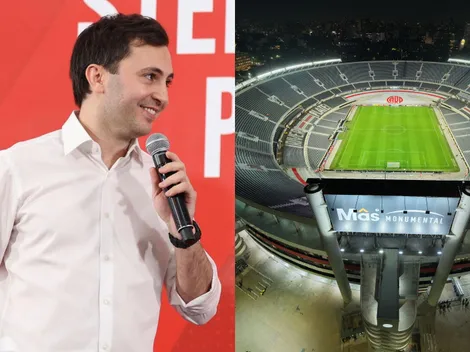 Di Carlo rompió el silencio antes de las Elecciones y anunció el techado del Monumental