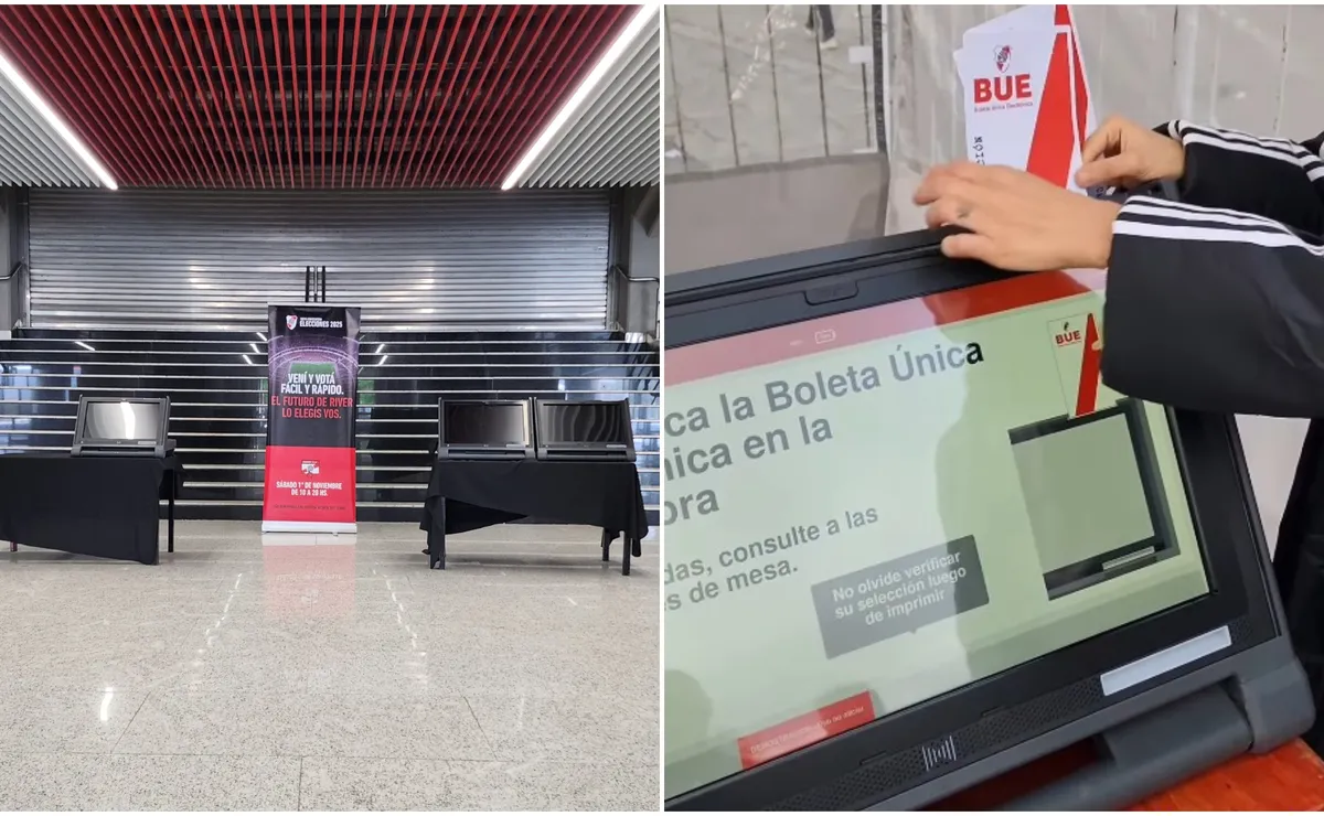 Las Elecciones River 2025 se realizarán por primera vez con Boleta Electrónica.