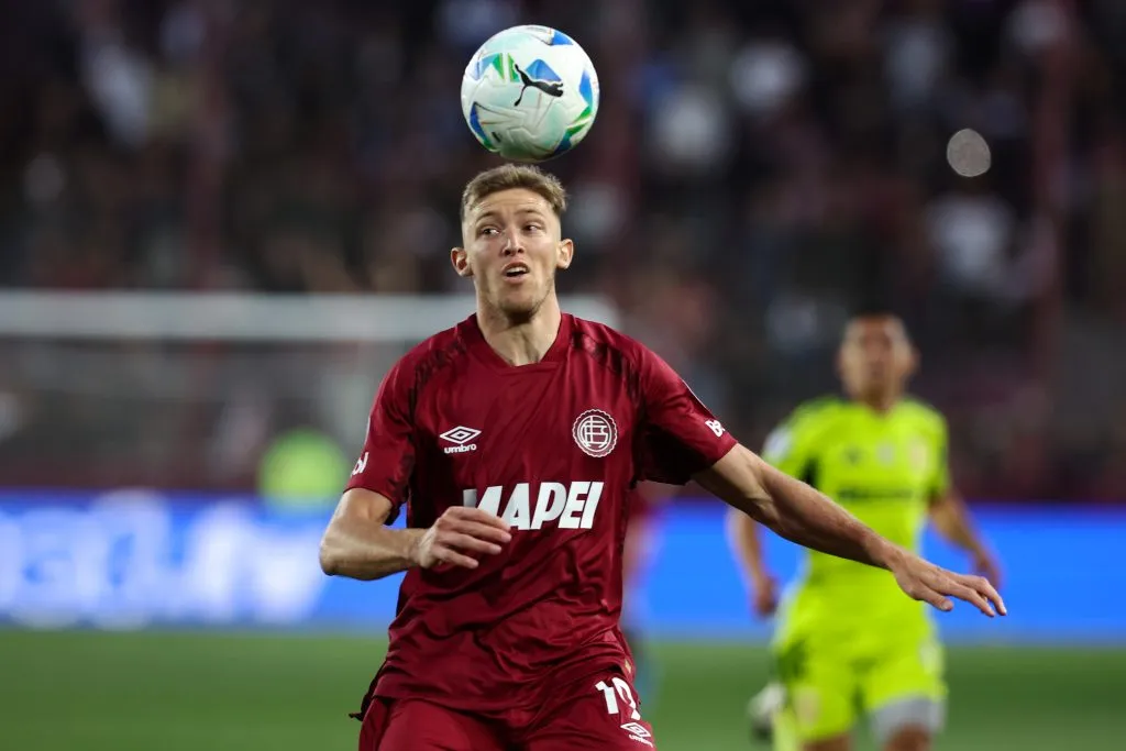 Rodrigo Castillo se destaca en Lanús. (Getty Images)