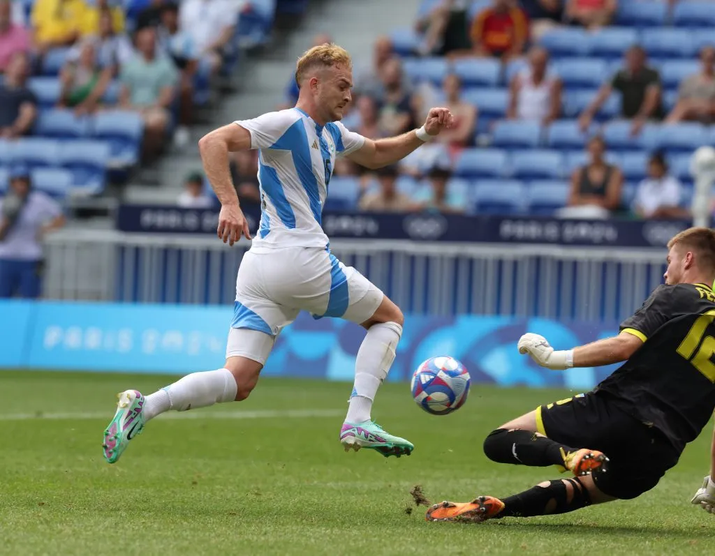 Gondou jugó los Juegos Olímpicos de París. (Getty Images)