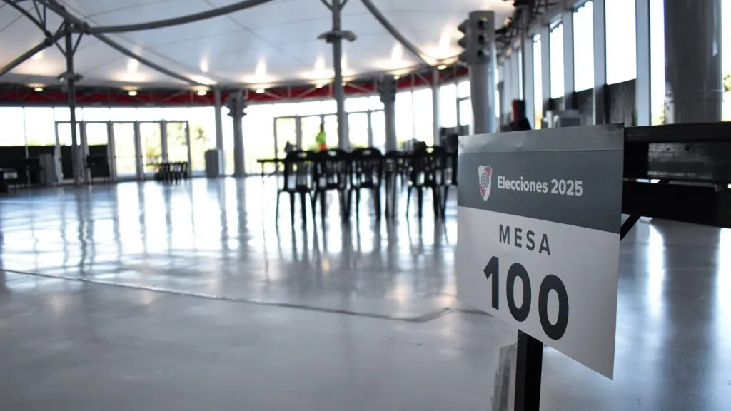 Desde las 10.00 se vota en River. Foto: Prensa River.