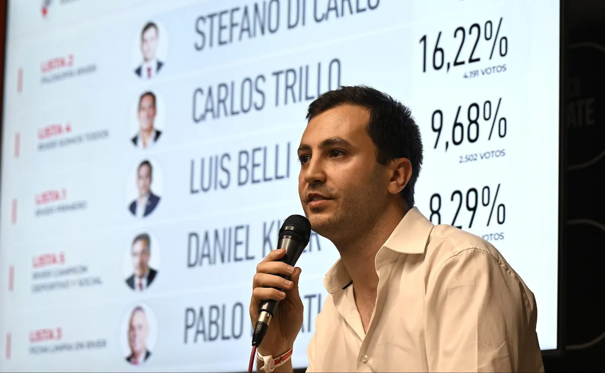 Qué dijo Di Carlo tras ganar las elecciones de River.