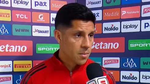 Enzo habló antes del partido ante Gimnasia.