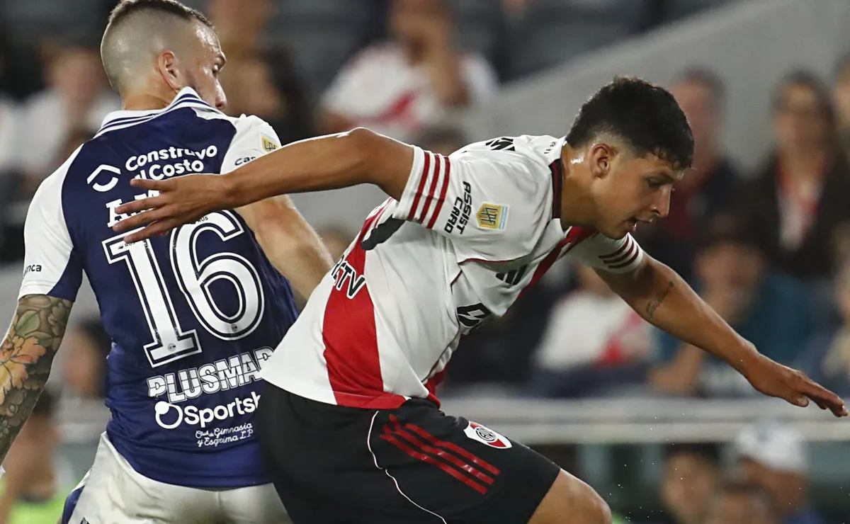 Jaime entró a los 16 minutos y salió a los 62 en lugar de Maximiliano Meza.