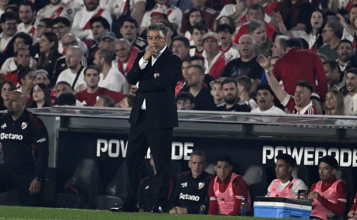 Primera decisión de Gallardo en la semana del Superclásico.