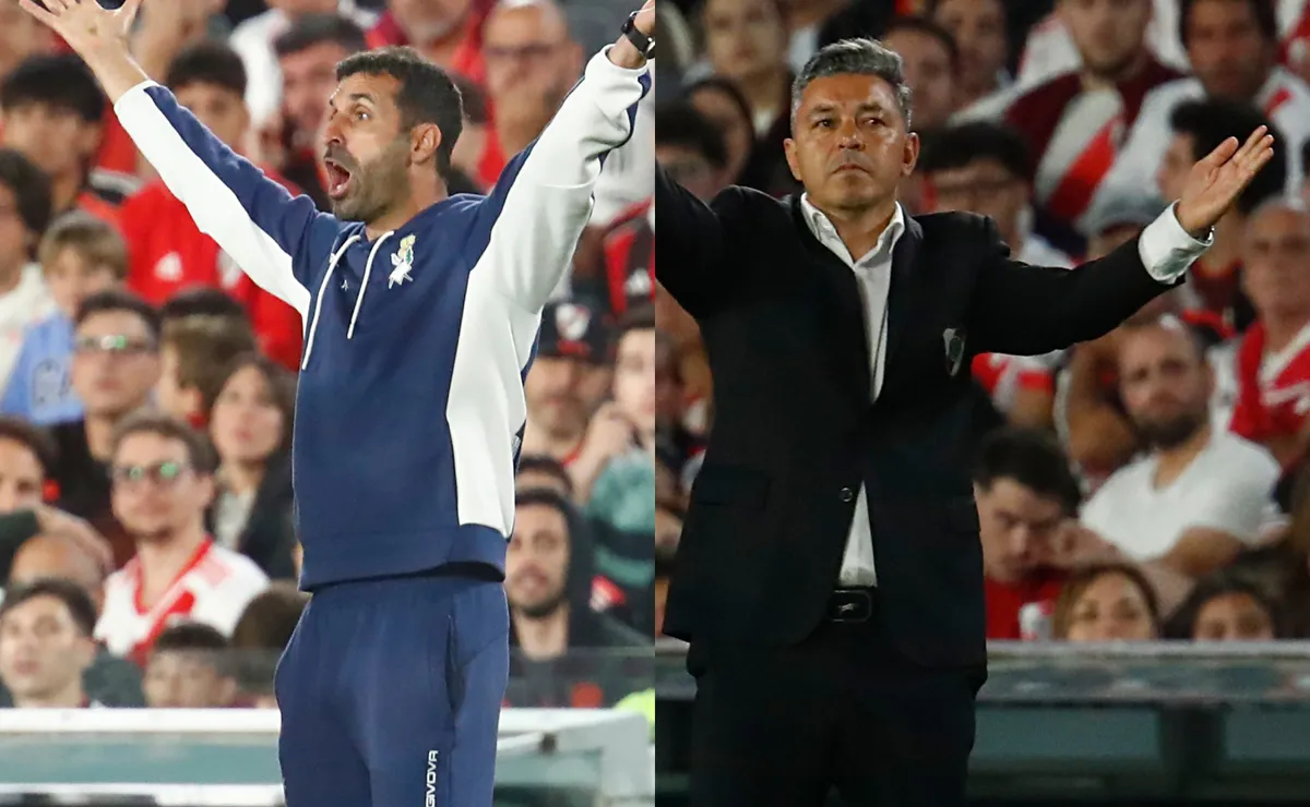 El DT de Gimnasia afirmó que "es un orgullo ganarle a mi ídolo".