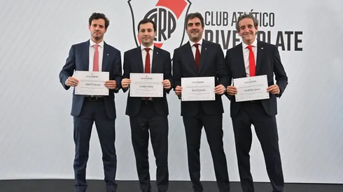 De izquierda a derecha: Mariano Taratuty, Stefano Di Carlo, Andrés Ballotta e Ignacio Villarruel.