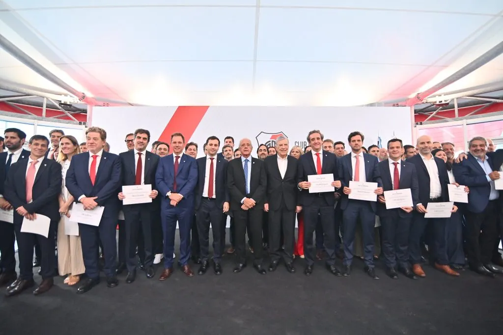 La nueva comisión directiva de River. (River Plate oficial)