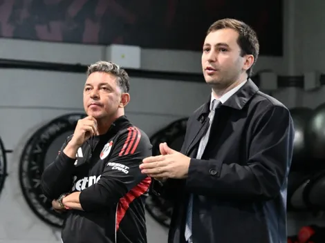 Di Carlo se volvió a reunir con Gallardo en River Camp tras el Superclásico