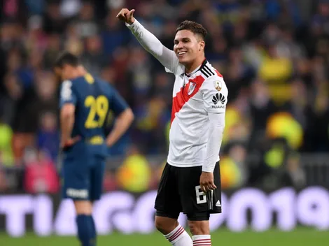Juanfer Quintero sabe lo que significa festejar contra Boca: ¿Cuánto paga un gol suyo en el Superclásico?