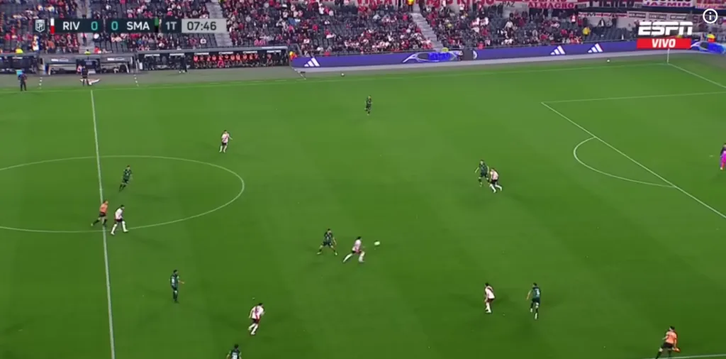 River deberá apelar a las transiciones rápidas en ofensiva.