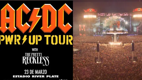 AC/DC hará un recital en el Monumental en marzo de 2026.