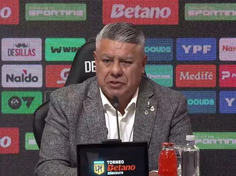 Llamativo: la sorpresa del Chiqui Tapia en plena conferencia y la reacción de Juanfer