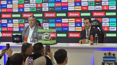 El anuncio de Tapia y la palabra de Di Carlo.