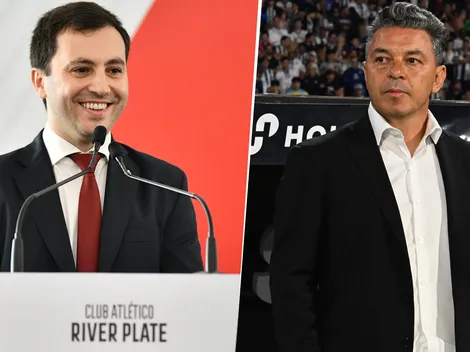 El gesto de Di Carlo con Gallardo y el plantel de River en la previa del superclásico