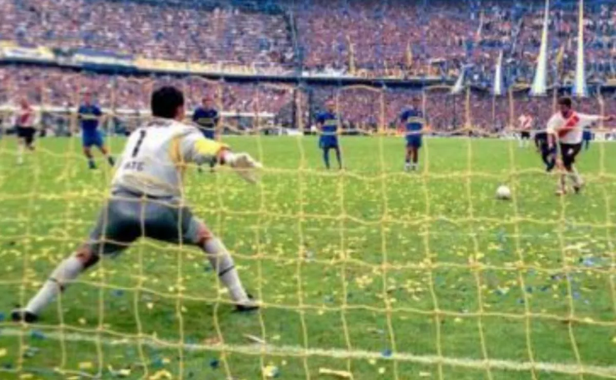 Pasaron 22 años desde el último penal de River en La Bombonera.