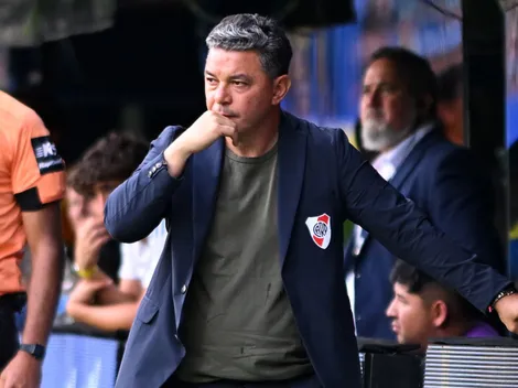 Otra vez silencio: Gallardo se fue sin hablar tras perder el Superclásico