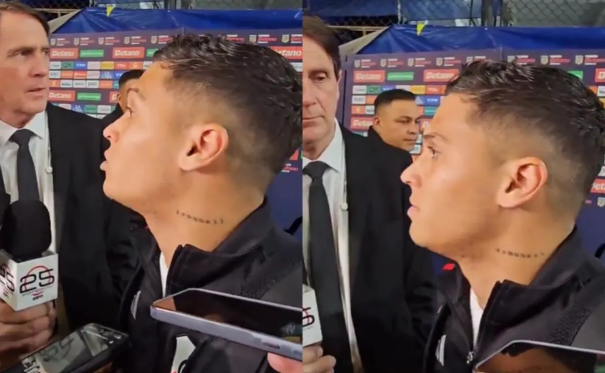 Picante cruce de Quintero con un periodista.