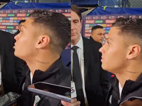 Picante cruce de Juanfer con un periodista luego del superclásico: "Jamás le haría la cama"