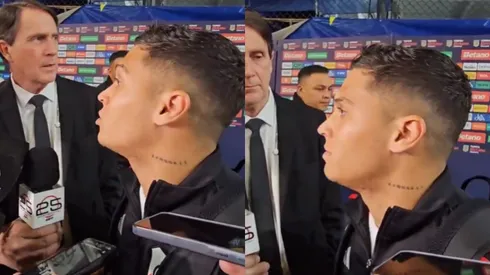 Picante cruce de Quintero con un periodista.