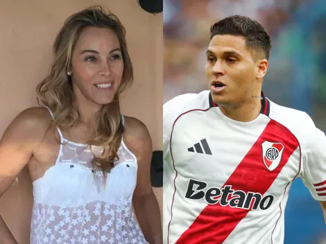 Fuerte respaldo de Geraldine La Rosa, esposa de Gallardo, a Juanfer por su cruce con un periodista