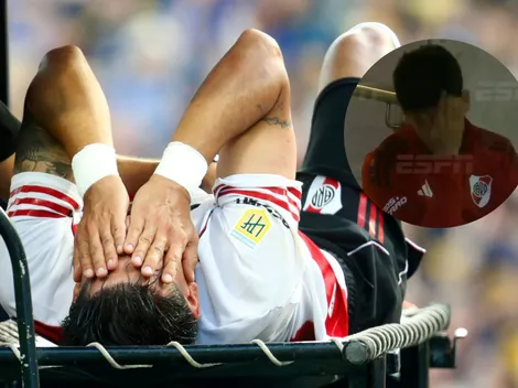 No se vio: el desconsuelo de Maxi Meza tras su horrible lesión