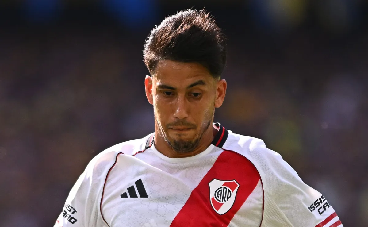 Meza acumula 44 partidos en River desde su llegada en agosto del 2024.