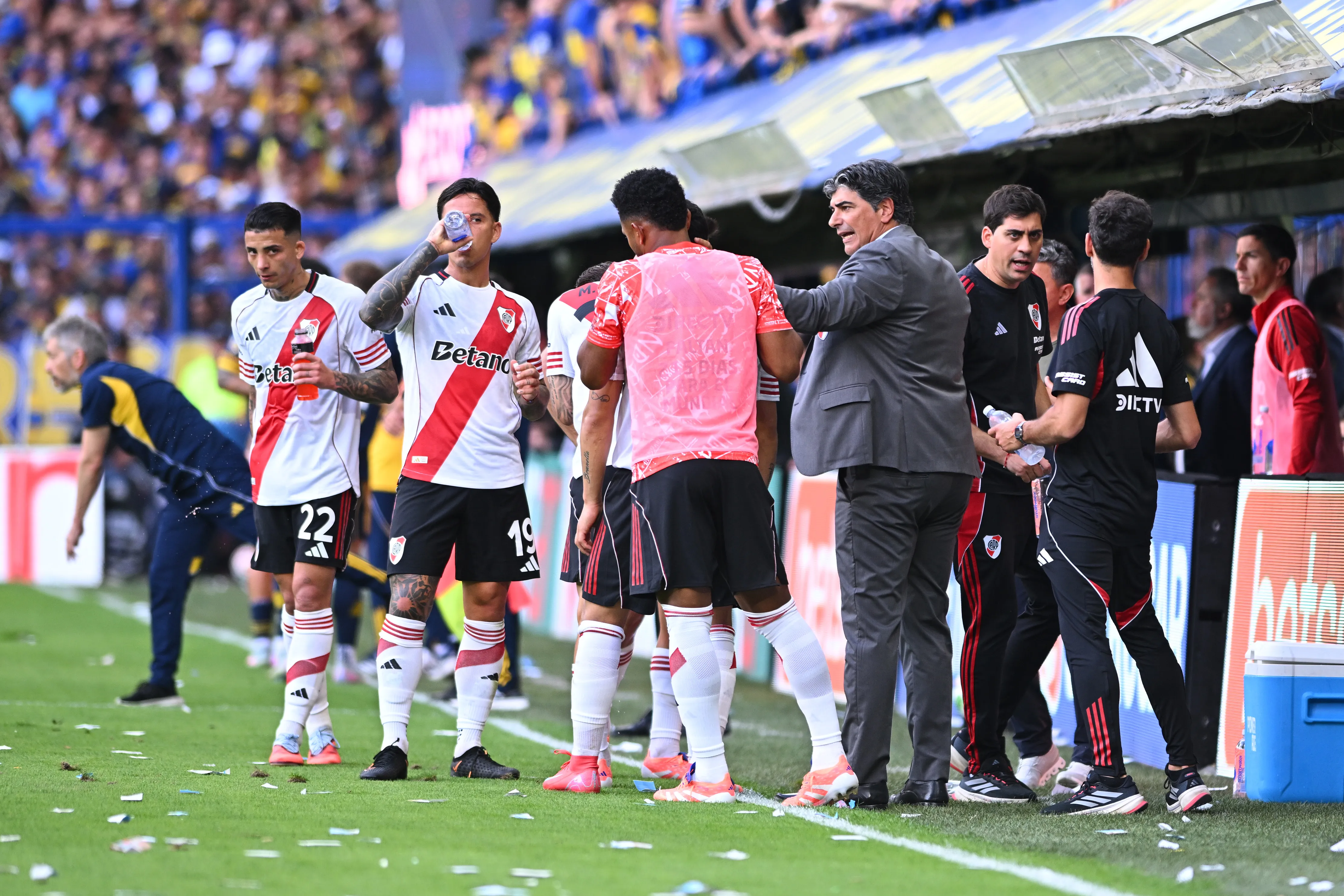 River quedó en la cuarta colocación de la tabla anual luego de la victoria de Argentinos ante Belgrano. (Getty Images)