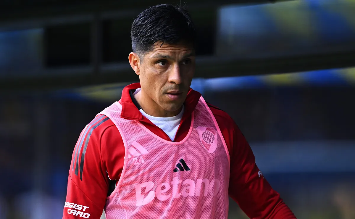Enzo Pérez podría volver a ser el cinco de River para lo que resta del año: decide Gallardo.