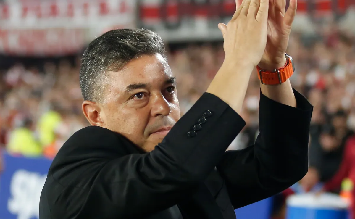 Gallardo recibió el respaldo de un ídolo de River.