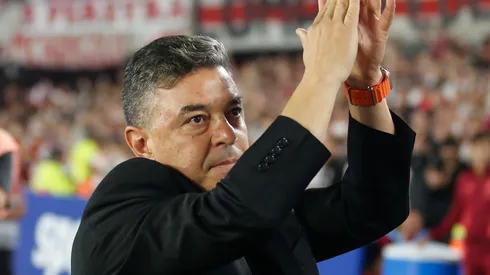 Gallardo recibió el respaldo de un ídolo de River.