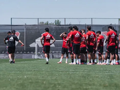 Con varios cambios: la formación que prepara Gallardo en River para visitar a Vélez