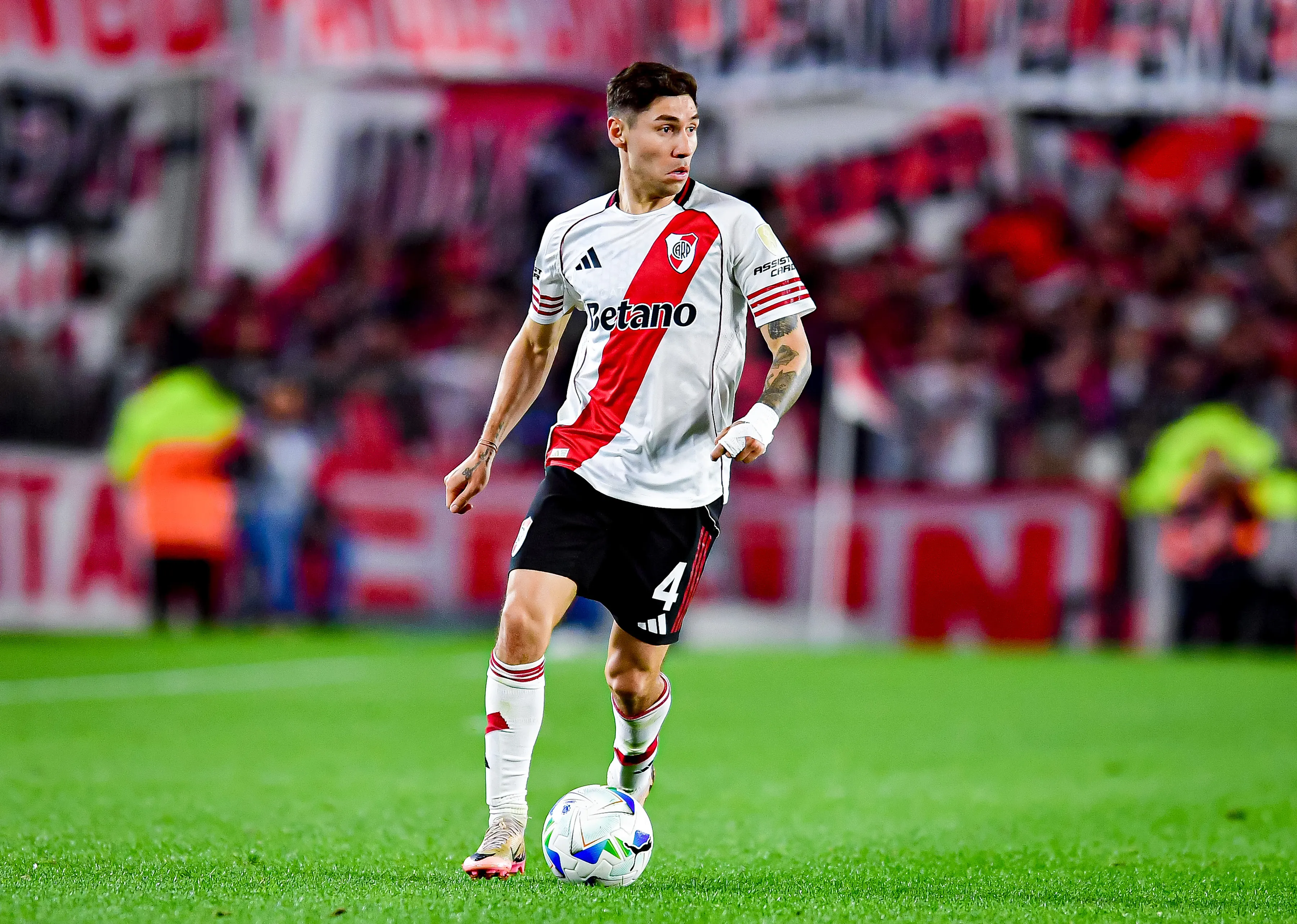 Montiel se exigirá para llegar al duelo con Racing y ser titular.