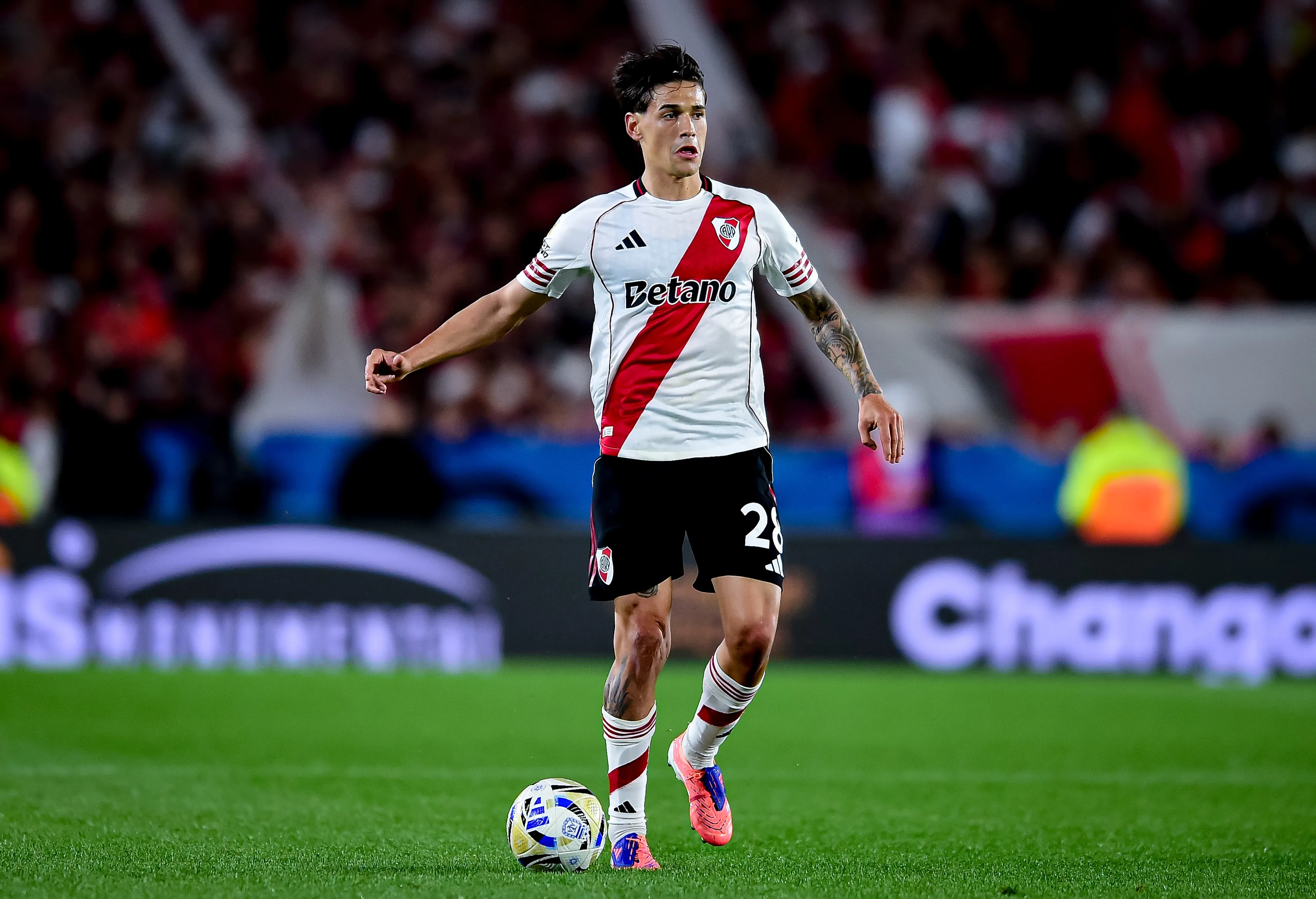 Hoy Martínez Quarta es titular indiscutido en River.