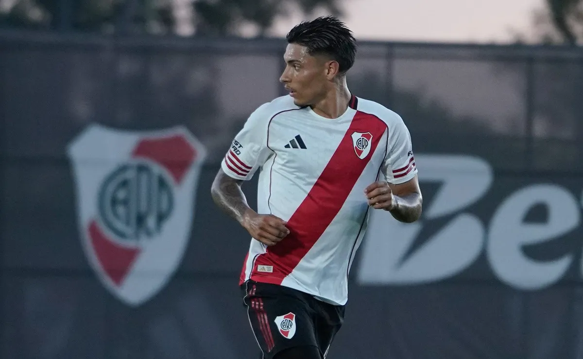 Ruberto jugó por última vez con River el 8 de diciembre del 2024. Estuvo en el banco ante Vélez y Racing pero no ingresó.