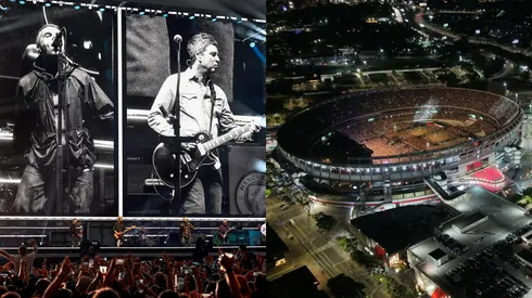 La banda hizo deliar todo River.