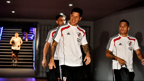 Enzo Pérez habló en la previa de jugar con Vélez.