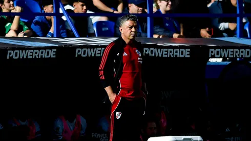 Gallardo define el 11 ante Racing.