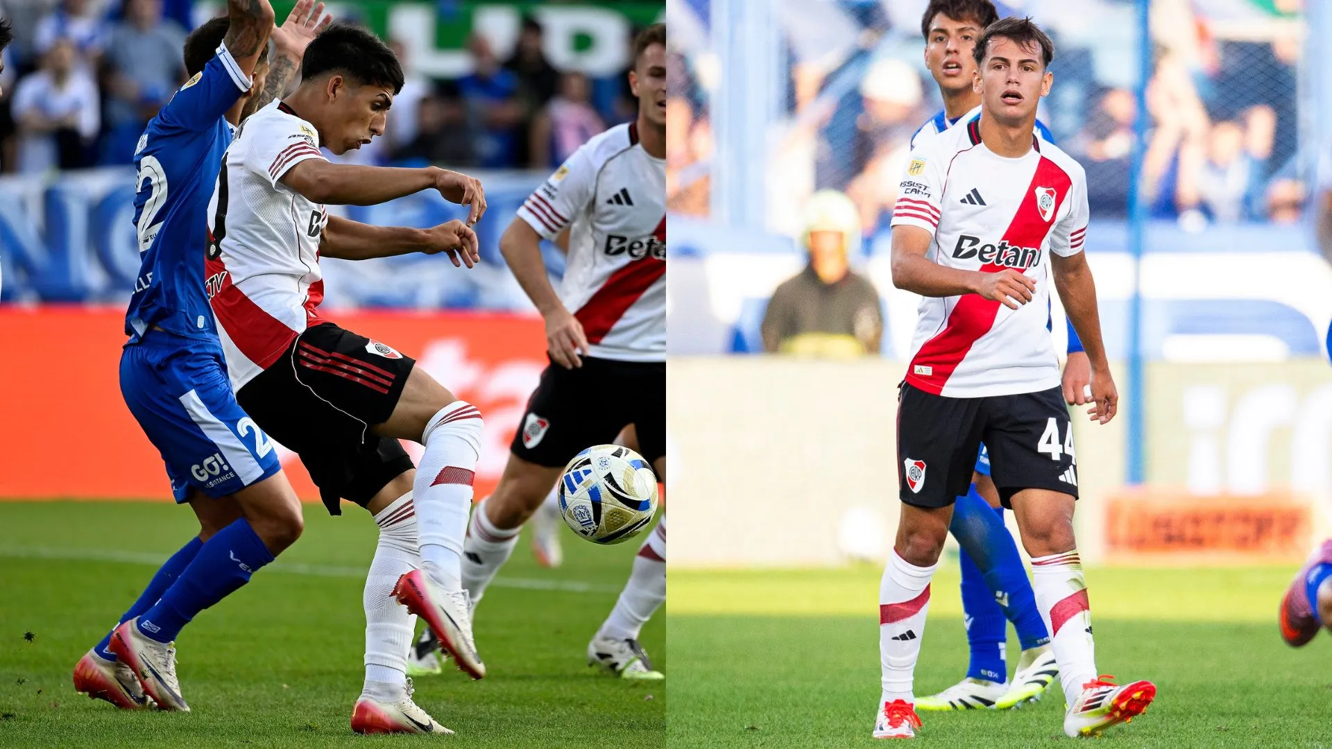 Los dos jugadores hicieron su debut con el manto sagrado.