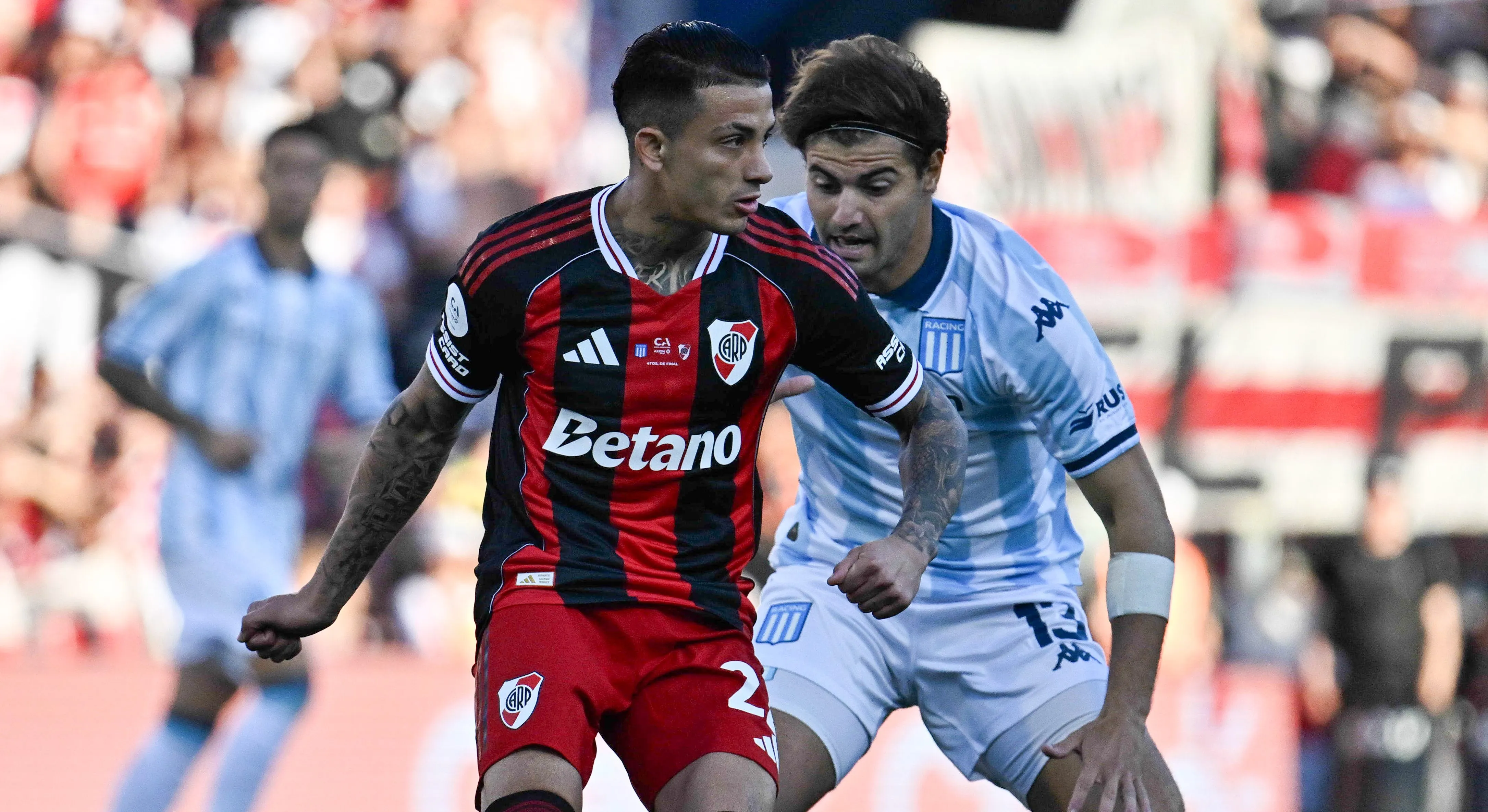 River jugará ante Racing en el Cilindro de Avellaneda.