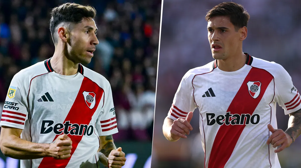 Gonzalo Montiel y Lucas Martínez Quarta son dos de los cinco jugadores que volverán a estar disponibles para Gallardo.