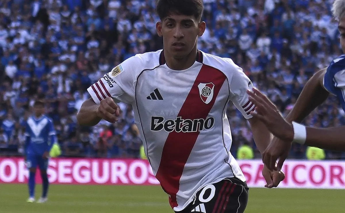 Agustín Obregón es fanático de River y está en el club desde los siete años.
