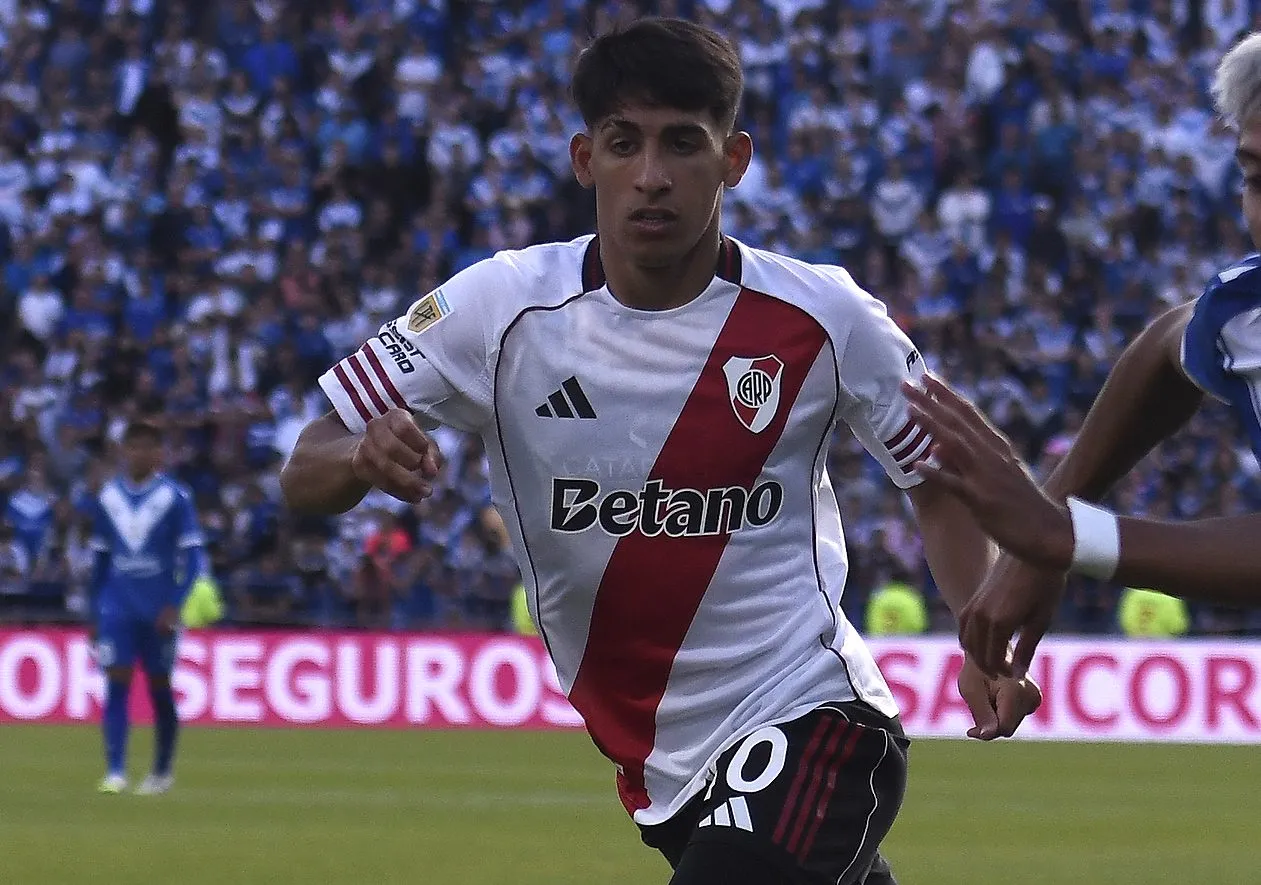 Obregón es el último juvenil que debutó en River.