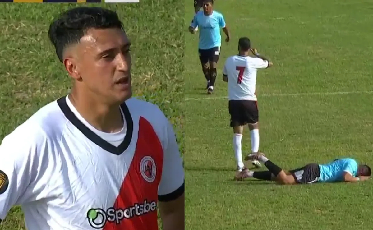 Matías Suárez protagonizó una insólita acción.