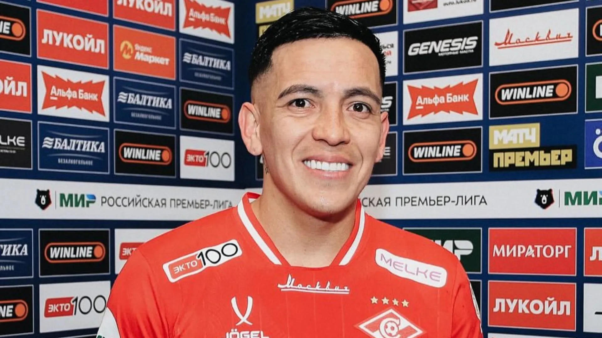 Barco sigue manteniéndose entre lo mejor de Spartak de Moscú en el fútbol ruso.